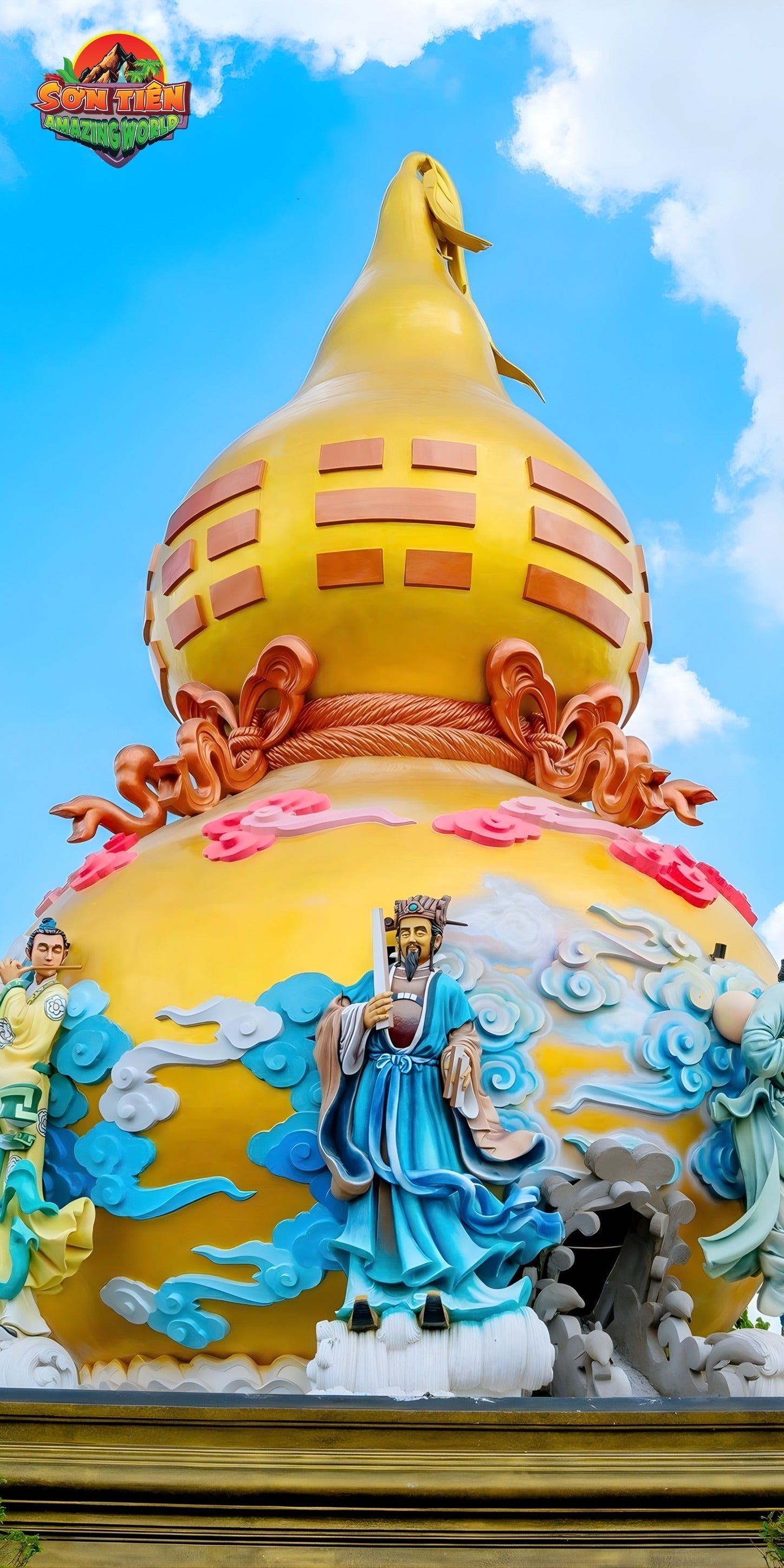 Bầu Hồ Lô Bát Tiên — Bình an đầy túi, muộn phiền buông trôi