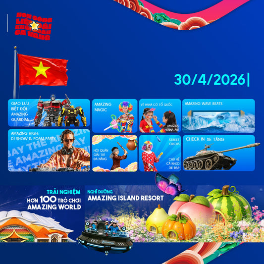 Vui tràn đại lễ 30/4 và 1/5 tại Sơn Tiên
