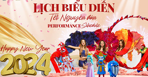 Biển diễn Tết Vui và Du Xuân ấn tượng tại Sơn Tiên C