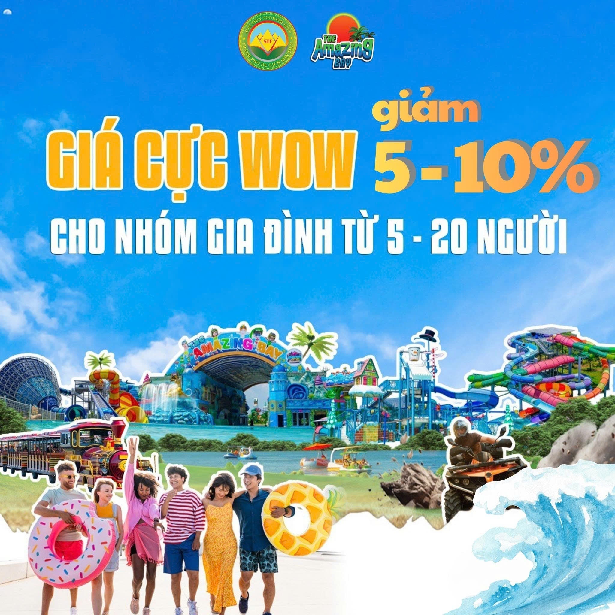 Chốt kèo với team — Nhẹ ví liền tay tại Sơn Tiên Amazing Bay