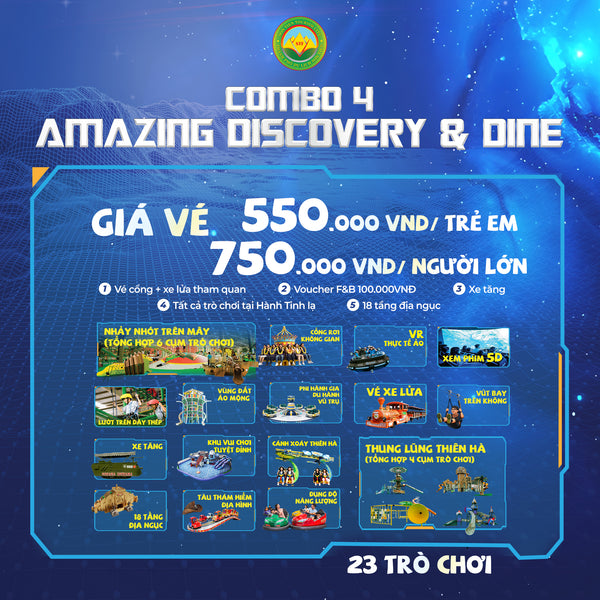 Combo Sơn Tiên Amazing World + Voucher Ẩm Thực