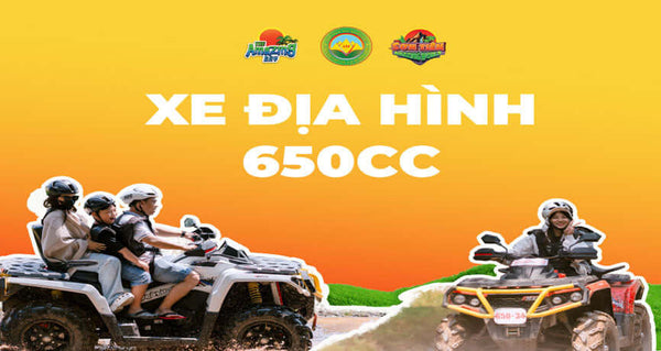 [CVCD3] Trải Nghiệm Xe Địa Hình 650cc Tại Sơn Tiên – Thử Thách Dành Cho Người Lớn